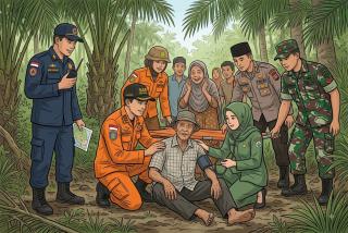 Tujuh Hari Hilang di Perkebunan Sagu, Lansia 75 Tahun di Meranti Ditemukan Selamat