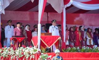HUT ke-81 RI, Bupati Asmar Serukan Kerja Nyata Wujudkan Meranti yang Adil dan Sejahtera