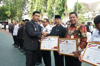 Pemkab Meranti Raih Penghargaan Mitra Kerja Kementerian Hukum