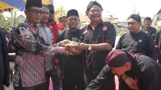Bupati Herman Resmikan Reog Singo Manggolo Yudho, Perkuat Pelestarian Budaya di Inhil