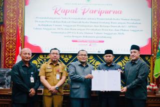 Pemko-DPRD Dumai Sepakati KUA-PPAS Perubahan 2026, APBD Capai Rp2,24 Triliun