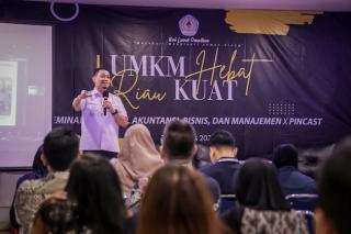 Wawako Pekanbaru: Mahasiswa Jangan Hanya Jadi Pencari Kerja, Bangun Usaha Sejak Kuliah