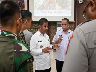 Karhutla Kampar Jadi Tanggung Jawab Bersama, Bupati Apresiasi Petugas hingga Perusahaan