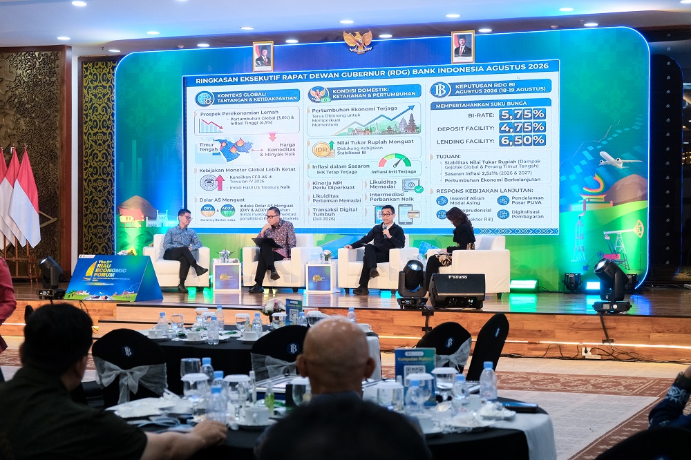 REF 2026, BI: Investasi dan Hilirisasi Sawit Jadi Kunci Pertumbuhan Ekonomi Riau