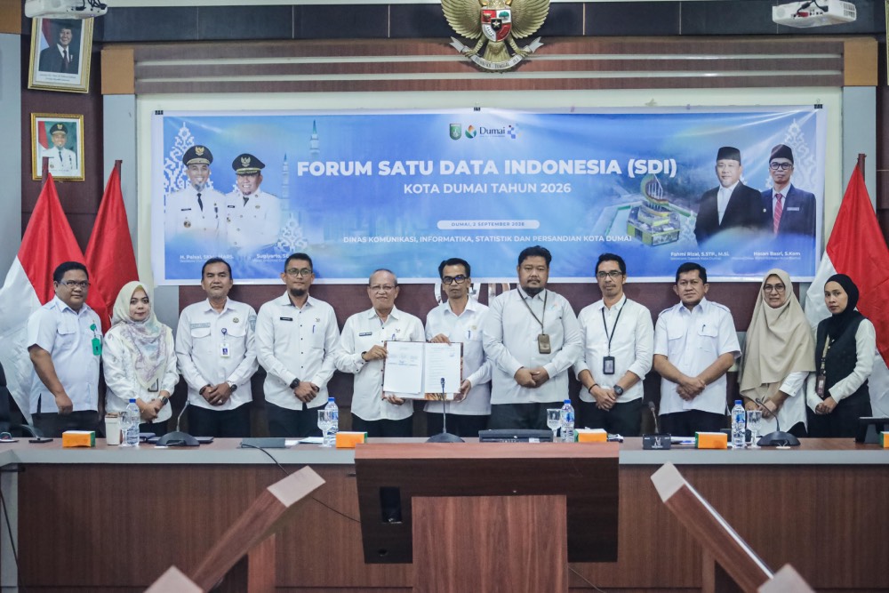 Perkuat Akurasi Data Pembangunan, Pemko Dumai Optimalkan Pemanfaatan Si-DATIN