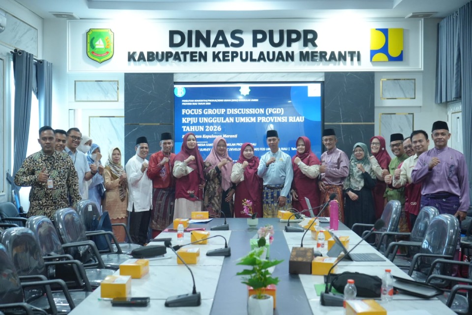 Pemkab Meranti Dorong Sagu dan Produk Unggulan UMKM Masuk Pemetaan KPJU Riau 2026