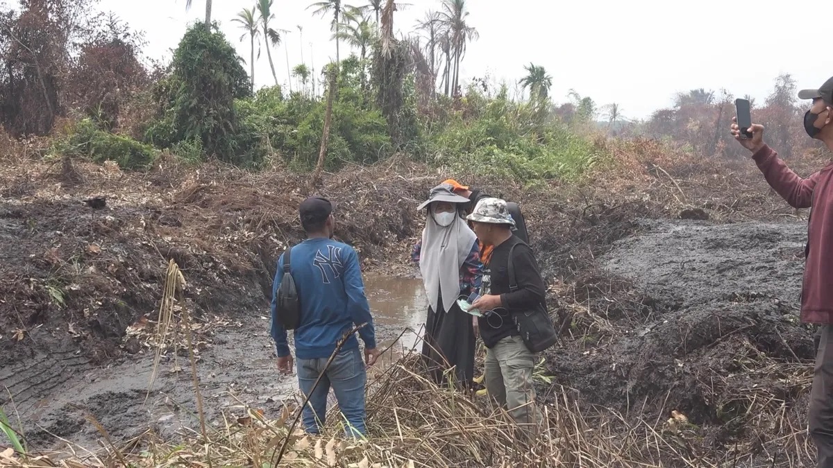 Pemkab Inhil Normalisasi Parit 600 Meter untuk Perkuat Penanganan Karhutla