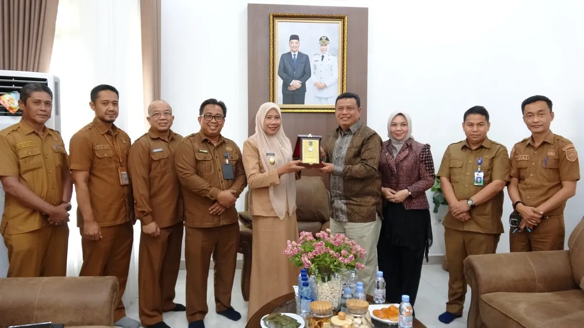 Plh Bupati Inhil dan Wabup Tanjabbar Bahas Strategi Bersama Percepat Penurunan Stunting