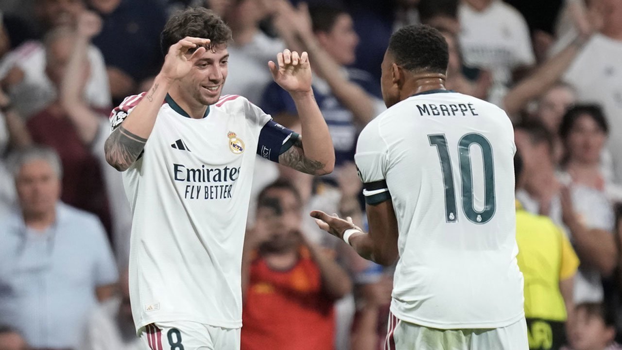 Real Madrid Tekuk Inter 2-1 di Bernabeu, Mbappe dan Valverde Jadi Penentu