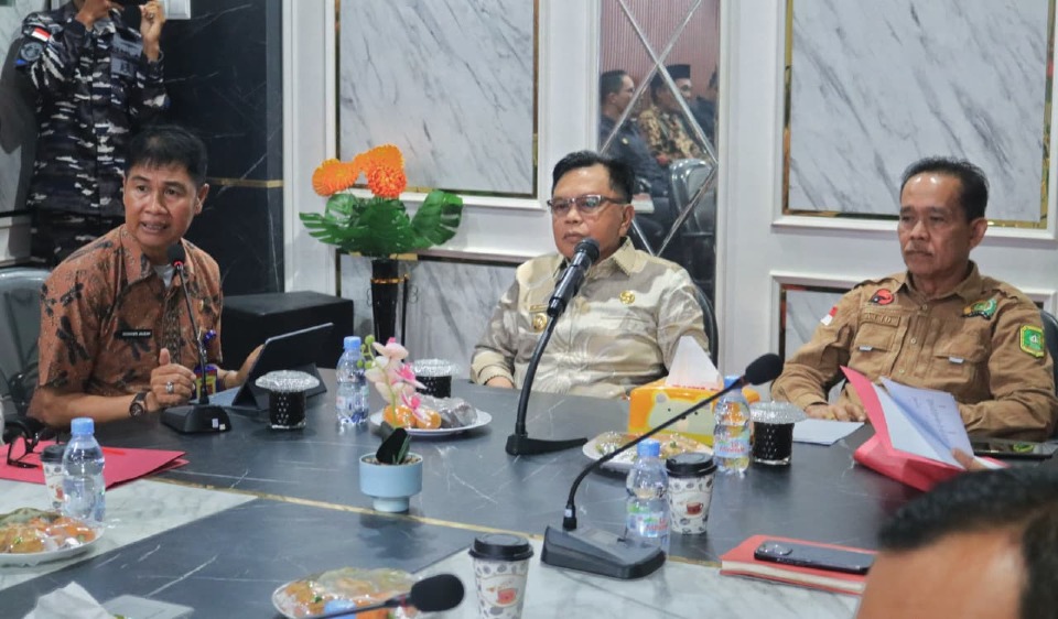 Bupati Asmar Pimpin Rakor Pilkades Serentak Meranti, Tekankan Transparansi dan Antisipasi Kerawanan