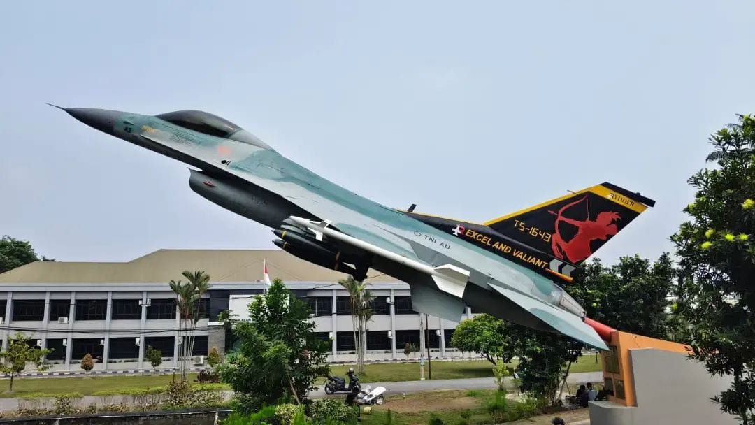 Monumen F-16 Lanud Roesmin Nurjadin Tampil dengan Wajah Baru, Simbol Sejarah dan Pengabdian TNI AU