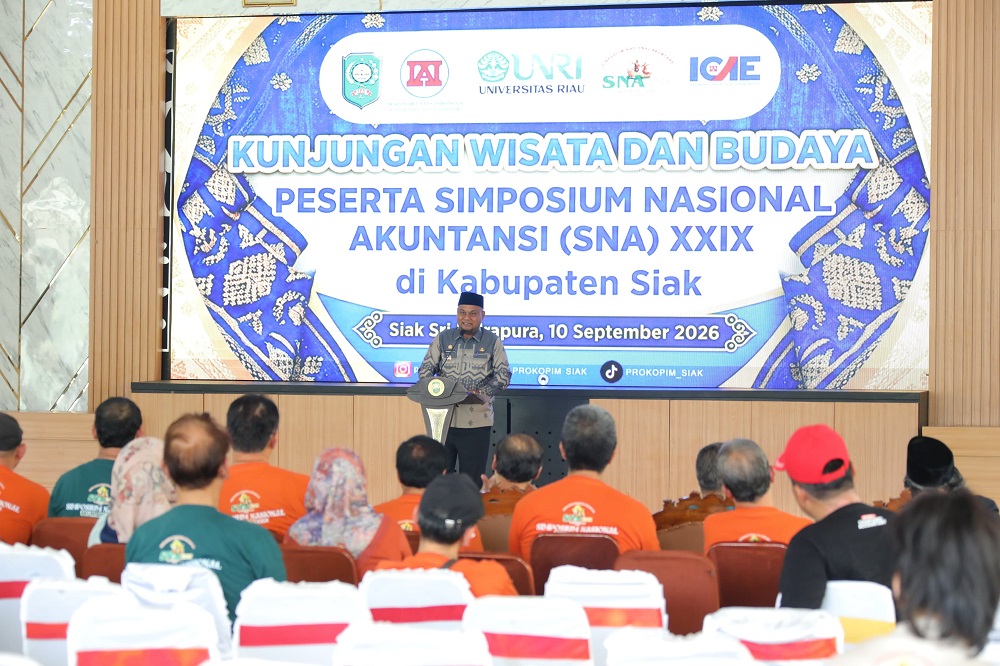 Peserta SNA ke-29 Jelajah Sejarah dan Budaya Siak, Wabup Syamsurizal: Bawa Pulang Ilmu dan Kenangan