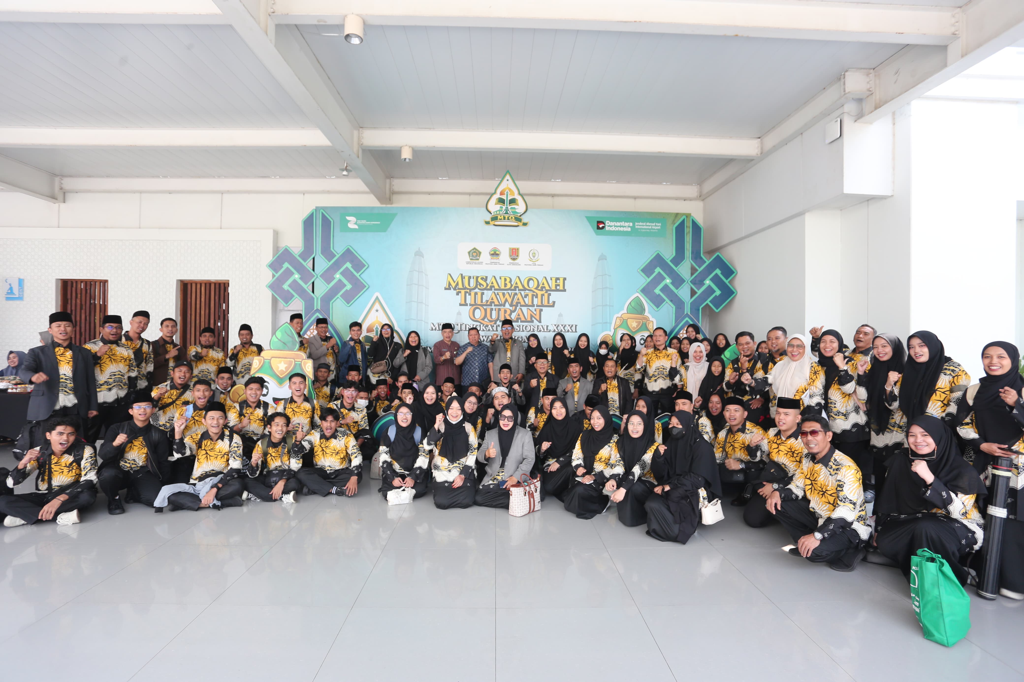 Tiba di Semarang, 56 Kafilah Riau Siap Tampil Maksimal di MTQ Nasional XXXI 2026
