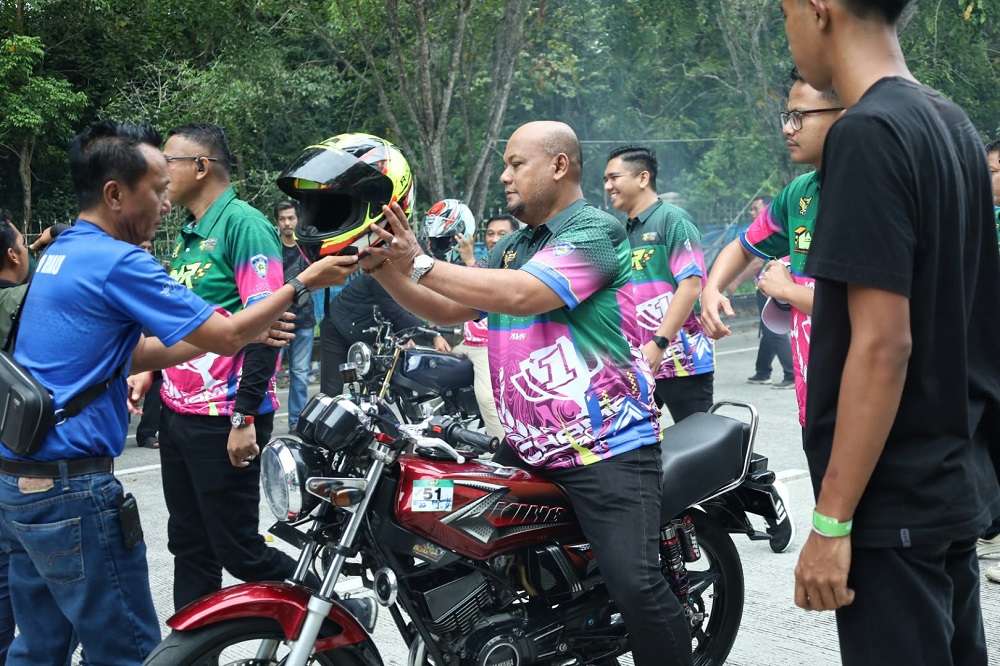 Kejurnas Drag Bike Digelar di Siak, Syamsurizal: Salurkan Bakat Generasi Muda dan Redam Balap Liar