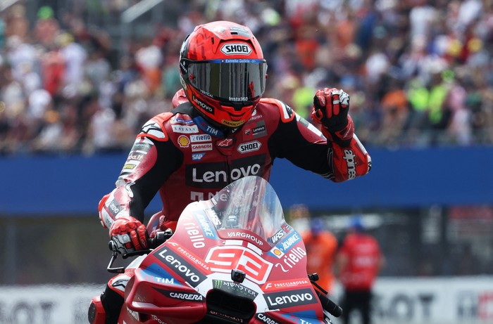 Marc Marquez Juara MotoGP San Marino 2026, Alex Marquez Finis Kedua