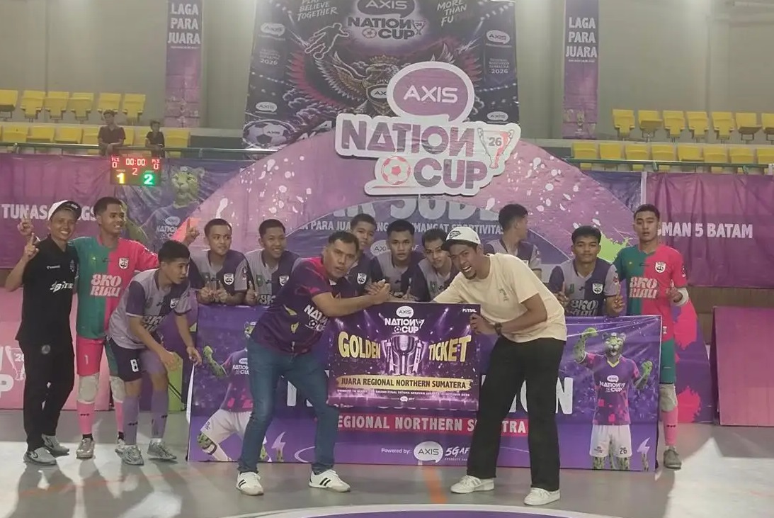 SKO Riau Juara AXIS Nation Cup 2026 Regional, Wakili Sumbagut ke Grand Final Jakarta