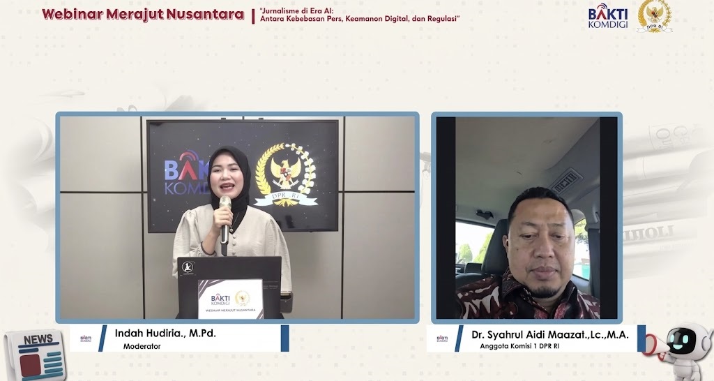 Anggota DPR RI Syahrul Aidi Dorong Jurnalis Riau Ikut Kawal Regulasi AI