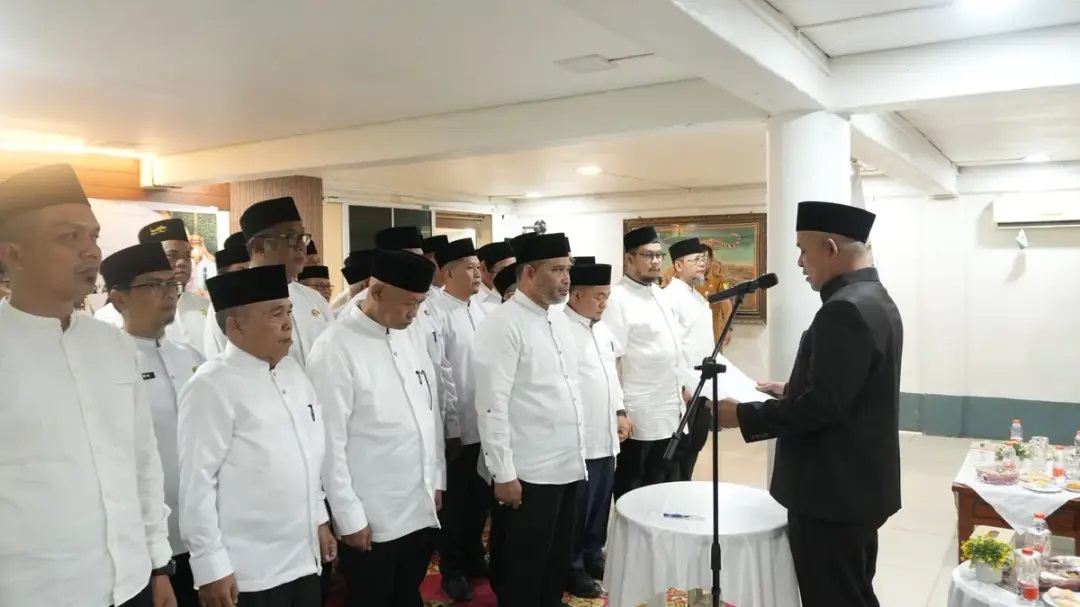 Bupati Inhil Lantik Pengurus LPTQ 2026-2029, Tekankan Profesionalitas dan Objektivitas