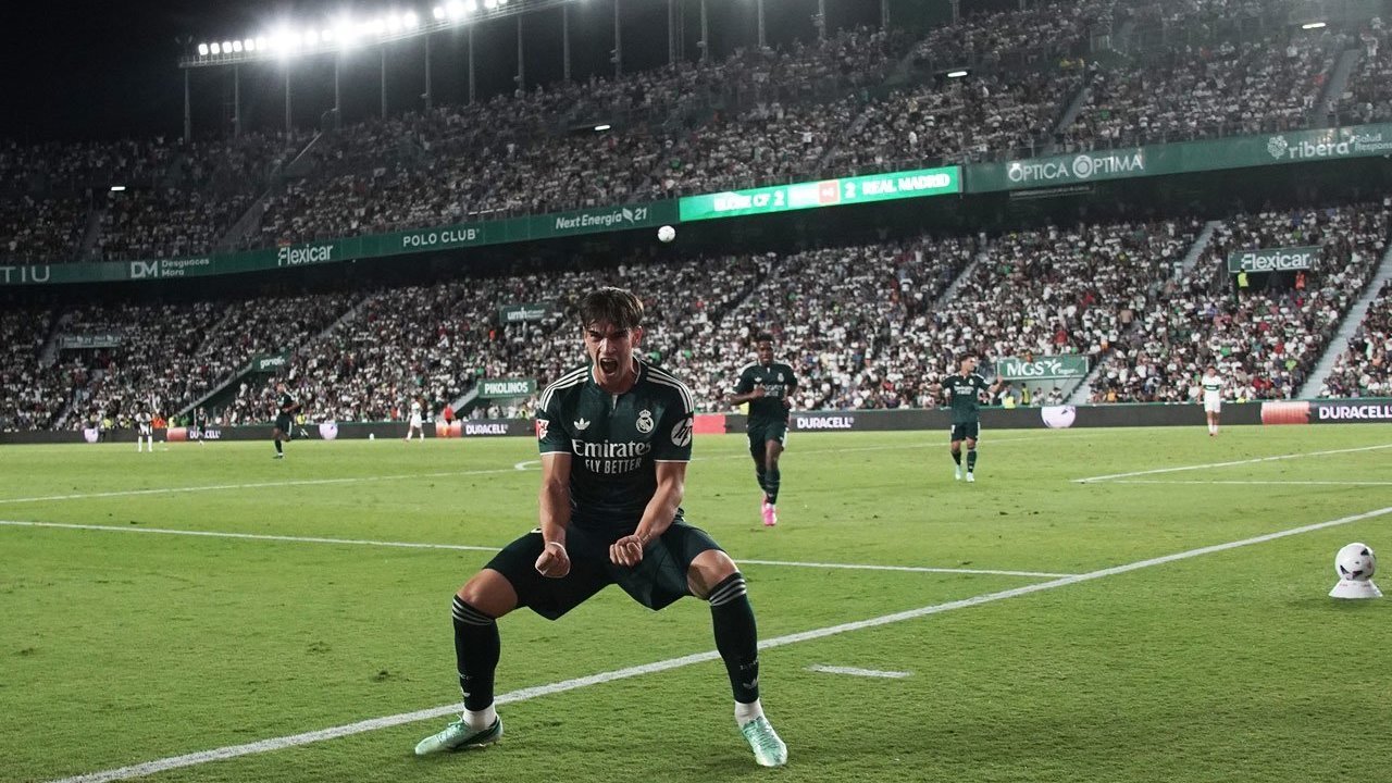 Carlos Espi Muncul di Detik Akhir, Real Madrid Tumbangkan Elche 3-2