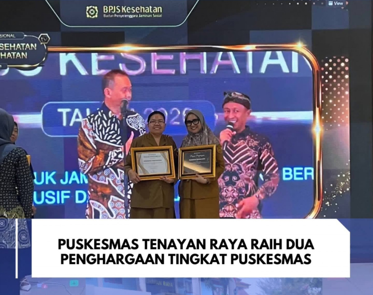 Puskesmas Tenayan Raya Borong Dua Penghargaan BPJS Kesehatan 2026