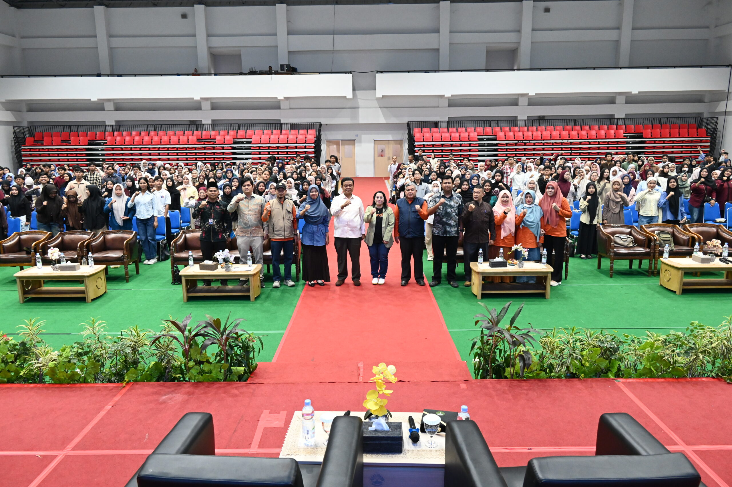 Sarasehan KIP-K Unri, Ribuan Mahasiswa Didorong Berprestasi dan Berkontribusi