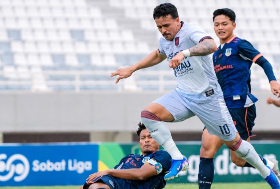 Comeback Dramatis PSPS Pekanbaru di Palembang, Tertinggal dari Sumsel United Berakhir Menang 2-1