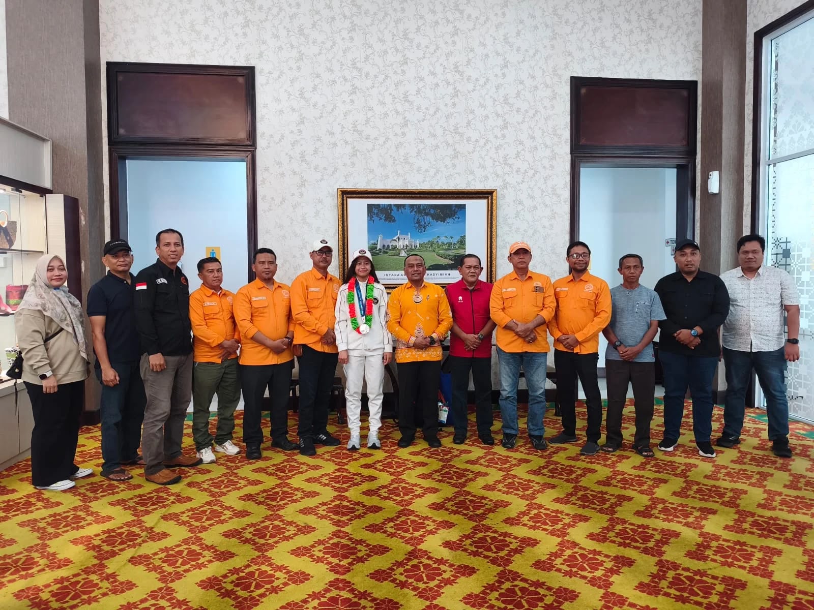 Raih Perak Asian Games 2026, Atlet Teqball Riau Sumaya Disambut Pemprov di Pekanbaru
