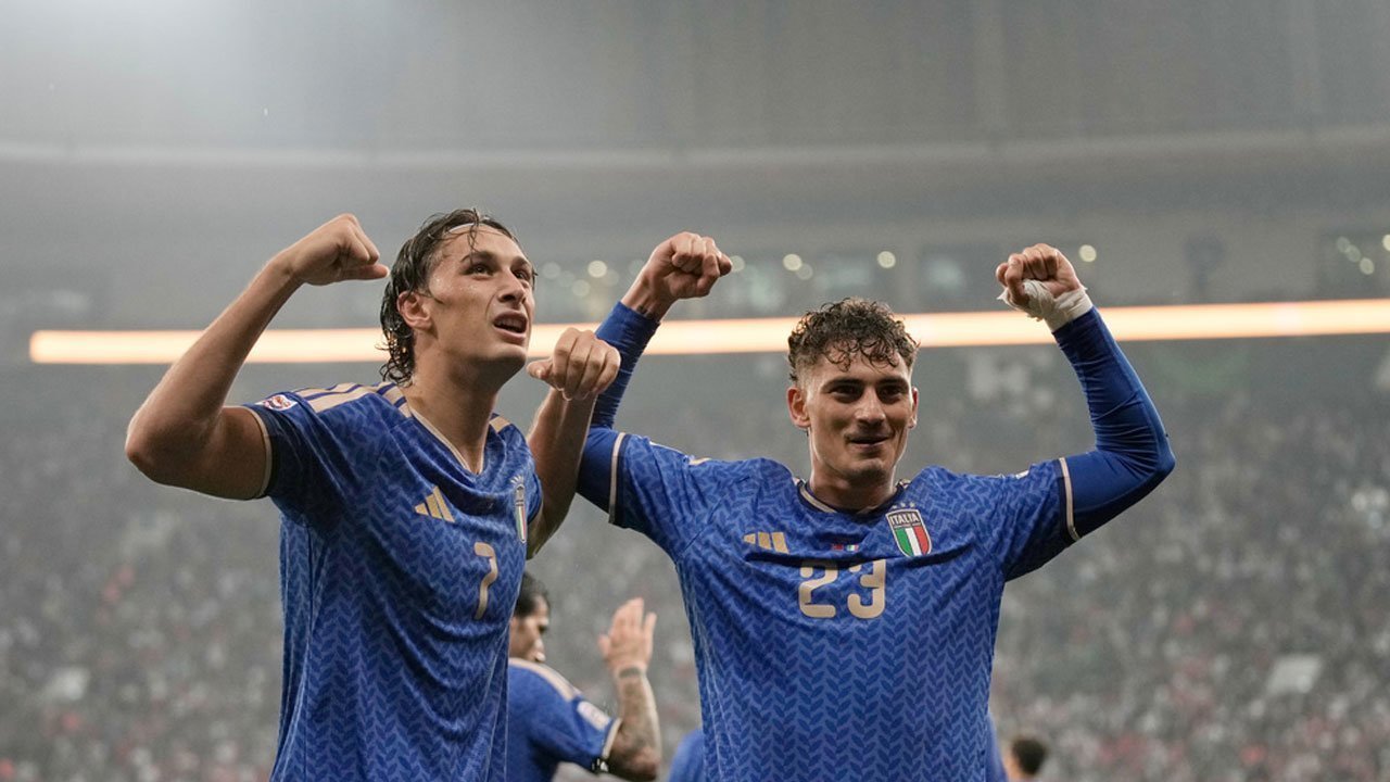 Italia Pesta Gol di Markas Turki, Gli Azzurri Menang Telak 4-1