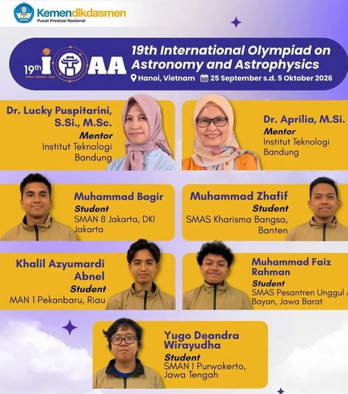 MAN 1 Pekanbaru Kembali Kirim Delegasi ke Olimpiade Sains Internasional