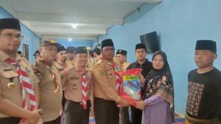 Bulan Bakti Pramuka, Kwarcab Pekanbaru Berbagi dan Santuni Anak Panti Asuhan Al Ilham
