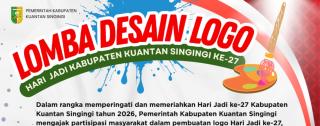 Sayembara Logo Hari Jadi Kuansing ke-27 Resmi Dibuka, Warga Diajak Tampilkan Kreativitas