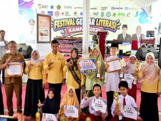 Gebyar Literasi Kampar 2026 Dorong Generasi Unggul, Kreatif dan Berkarakter