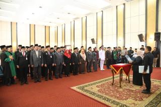 Bupati Kasmarni Lantik 41 Pejabat Bengkalis, Tegaskan Birokrasi Tak Boleh Sekadar Gugurkan Kewajiban