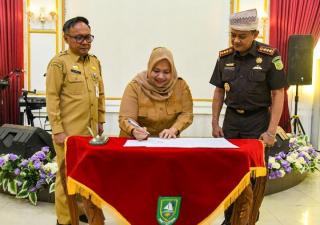 Pemkab Bengkalis Hibahkan Aset Rp21,5 Miliar ke Kejari, Dukung Operasional Penegakan Hukum