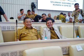 SF Hariyanto Bawa Persoalan 1.075 Sertifikat dan Lahan Tol Pekanbaru-Dumai ke DPR RI