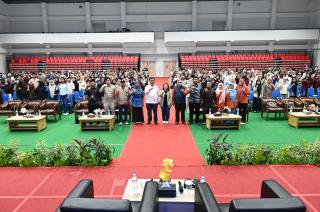 Sarasehan KIP-K Unri, Ribuan Mahasiswa Didorong Berprestasi dan Berkontribusi