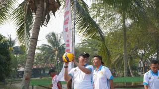 Dandim Cup VIII Diikuti 40 Tim, Pemkab Inhil Dorong Lahirnya Atlet Voli Muda
