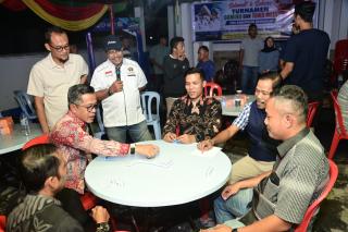 Semarak Haornas 2026, SIWO PWI Bengkalis Gelar Turnamen Domino dan Tenis Meja