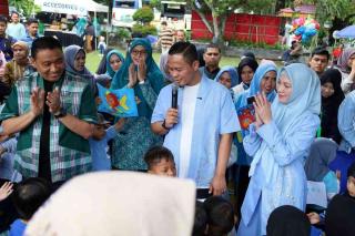 Gemarikan di Pekanbaru, 105 Anak TK Ikuti Lomba Masak Serba Ikan dan Mewarnai