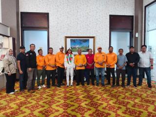 Raih Perak Asian Games 2026, Atlet Teqball Riau Sumaya Disambut Pemprov di Pekanbaru