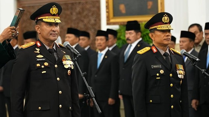 Prabowo Resmi Lantik Suyudi Ario Seto Jadi Kapolri, Wahyu Hadiningrat Jadi Wakapolri