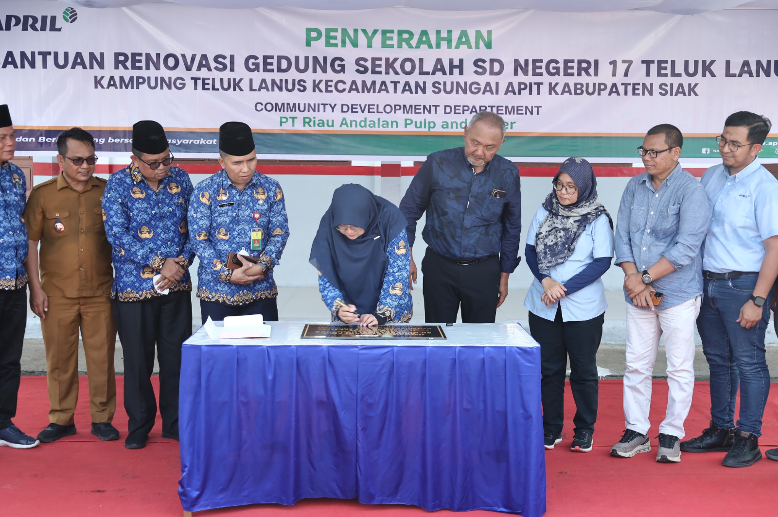 Bertahun-tahun Miring, SDN 17 Teluk Lanus Akhirnya Dibangun Ulang