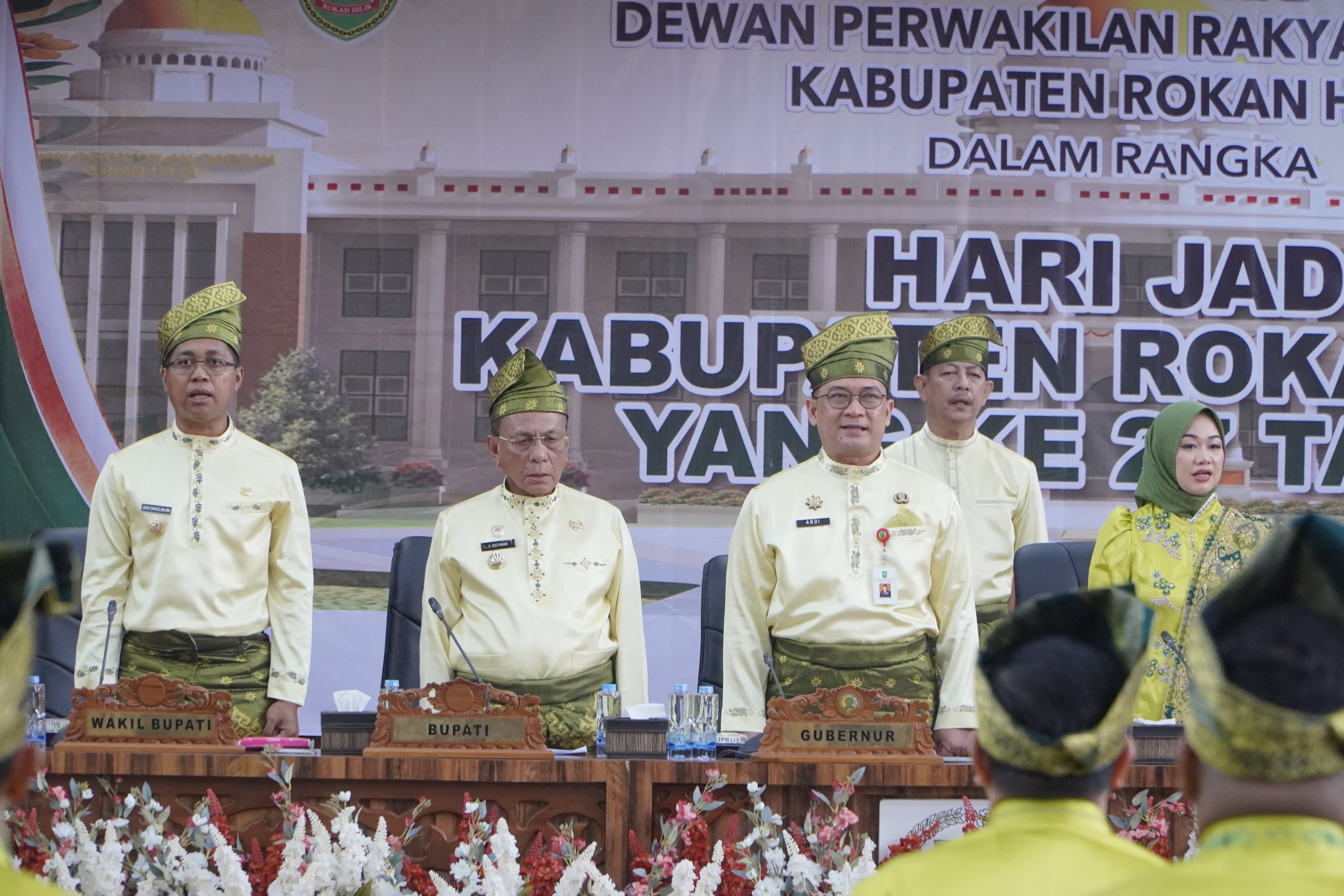HUT ke-27 Rohil, Bupati Bistamam Tegaskan Komitmen Wujudkan Daerah Maju, Berbudaya dan Berkelanjutan