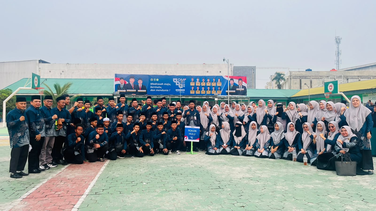 OMI Riau 2026 Dibuka, Kakankemenag Rohul Dorong Siswa Madrasah Berani Berprestasi