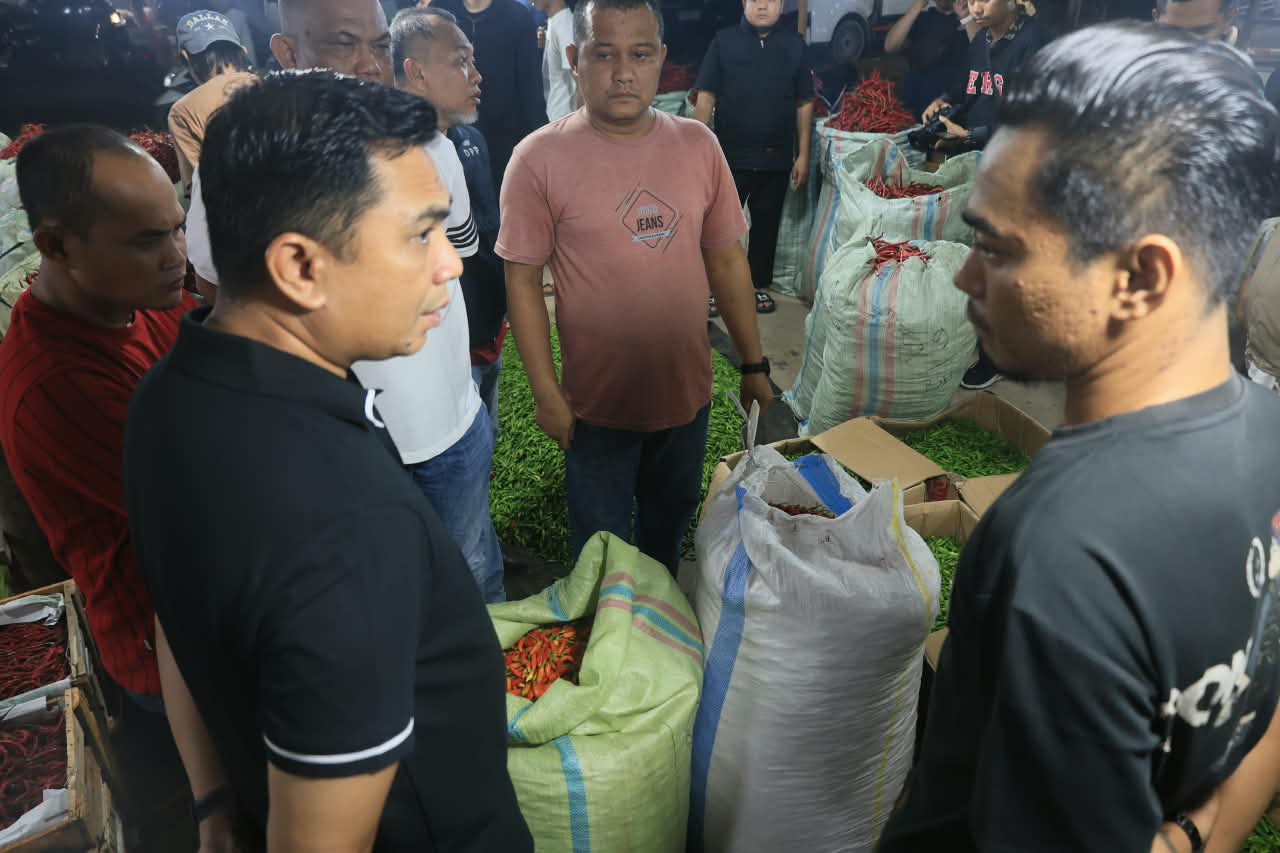 Harga Cabai Tembus Rp120 Ribu, TPID Pekanbaru Cek Pasokan di Pasar Induk