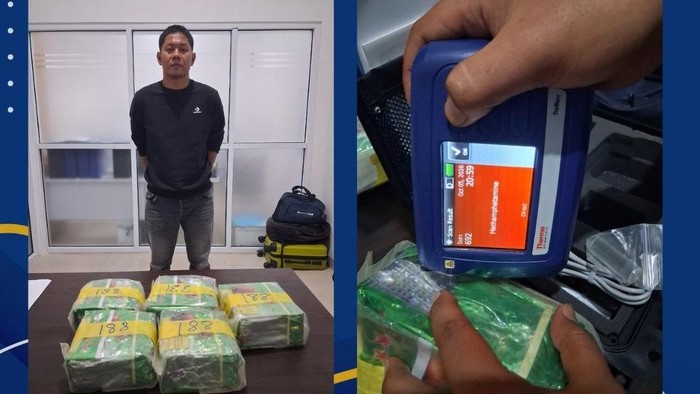BNNP Riau Bongkar Peredaran Narkoba Lintas Provinsi, 5 Kg Sabu Disembunyikan dalam Koper