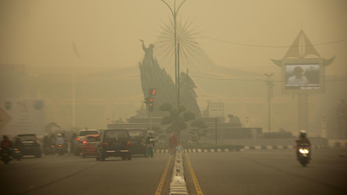 Pekanbaru Masuk Kota dengan Udara Terburuk di Indonesia, AQI Tembus 244