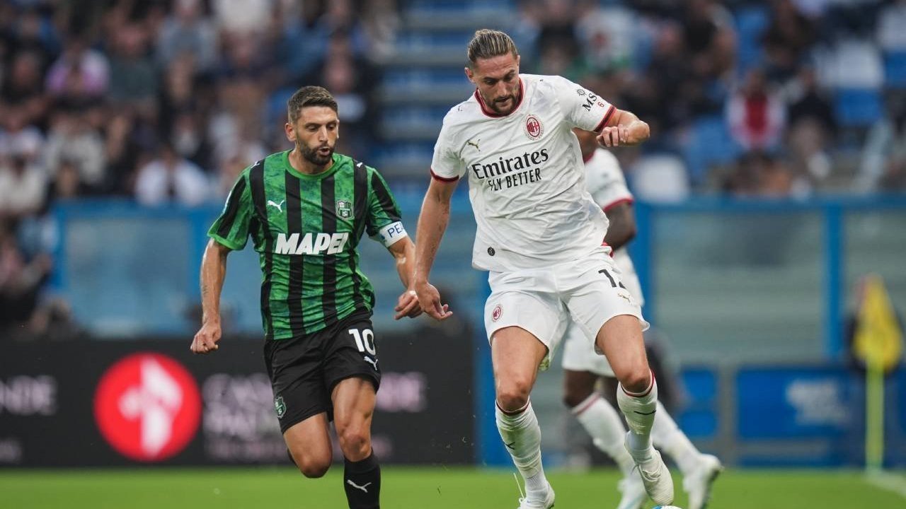 AC Milan Gagal Menang atas Sassuolo, Gol Rabiot Dibalas Odenthal