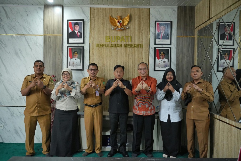 Perkuat Akurasi Data Pembangunan, Bupati Asmar Bahas Satu Data dan Desa Cantik Bersama BPS Riau