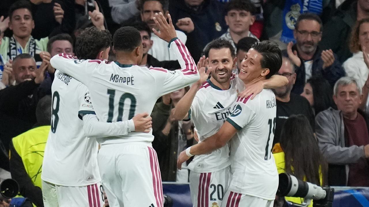 Mbappe Cetak Gol Indah, Real Madrid Bantai Leipzig 4-1 di Liga Champions